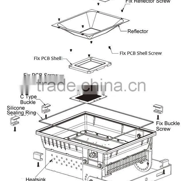 High Quality 120w Garage Led Floodlight With Meanwell Driver PhilipsSMD 5 Years Warranty IP65 120w 100w 70w photo-4