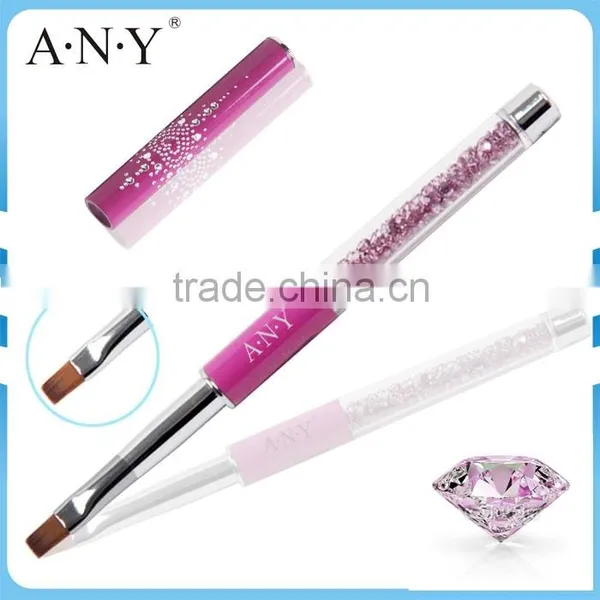 ANY UV Gel Nails Building One Stroke Painting Synthetic Gel Brush for Nail Art