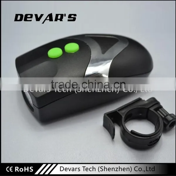2016 Hot Sell LED Bicycle Light Double Switch Come With ABS Front Light Remote photo-2