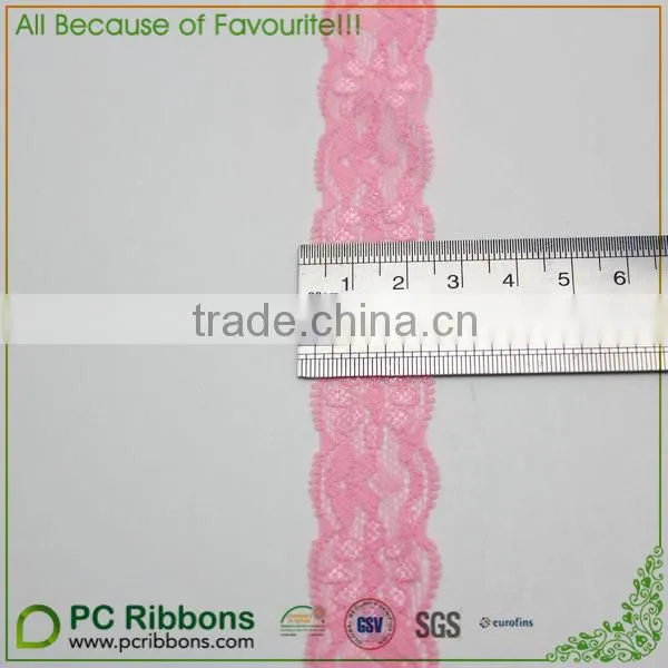 Wholesale Elastic Lace Trim for Wedding Dress photo-2