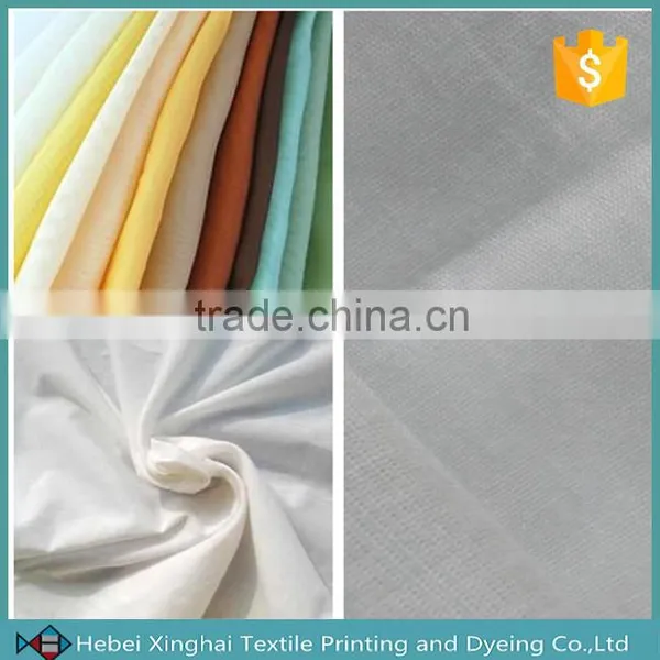 Spun Polyester Voile Fabric50s*50s for Scarf