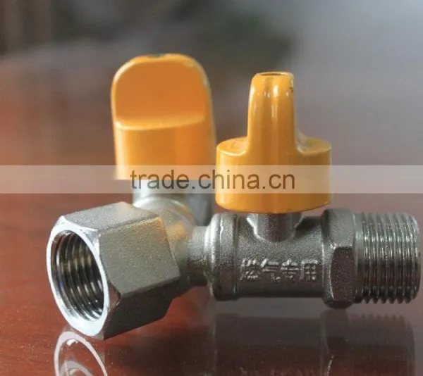 China Supply Brass 3 Way Gas Ball Valve Brass photo-2