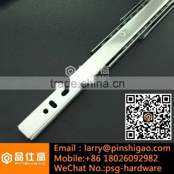 3 Fold 35mm Width Full Extension Ball Bearing Telescopic Slide photo-4