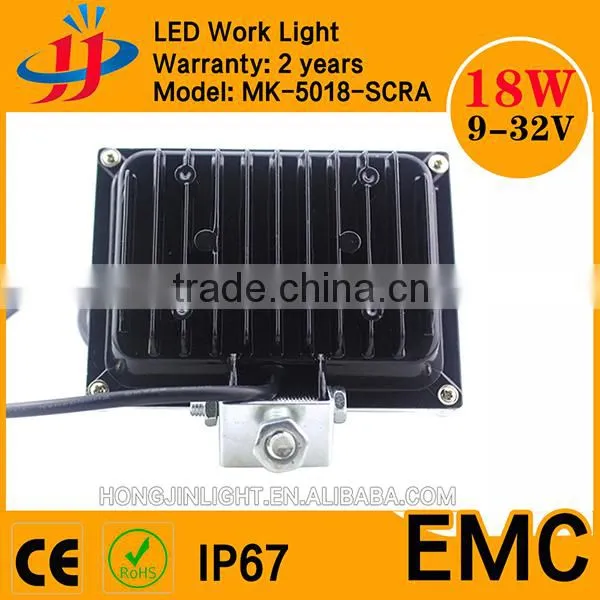 Cheap Price 18W Truck Fog Light LED Work Light for Truck Off-road SUV, UTV, 4WD, Jeep, Boat photo-5