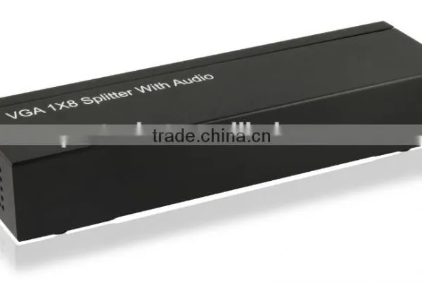 VGA Splitter 1 in 8 Out 1X8 China Wholesaler WITH 3.5MM photo-2