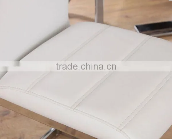 DC-2512 Perth White Leather Dining Chair photo-4