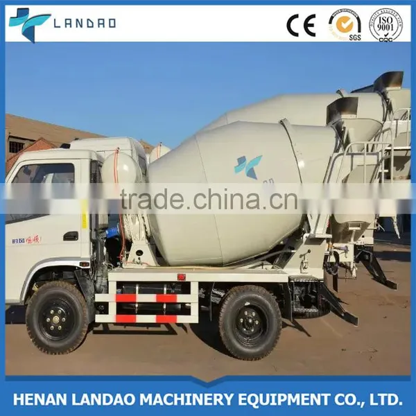 Concrete Transport Mixer With Pump Concrete Mixer Truck