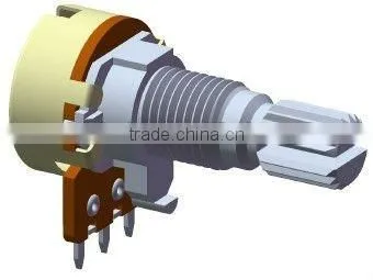 Single Rotary Potentiometer With Horizontal Needle