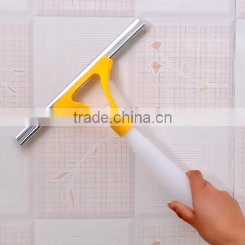 Multi-functional Home Appliance Glass Cleaner Window Spray Squeegee 2 in 1 Window Washing System photo-3