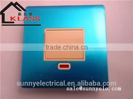 Brushed Stainless 20A Water Heater DP Switch photo-3