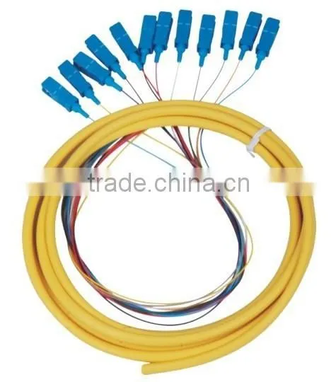 sc 12 Core Bundle Fiber Optic Pigtail,funout Optical Fiber Pigtails photo-2