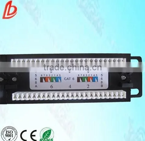 Utp Network 24 Ports 48 Ports 96 Ports Cat5 Patch Panel photo-4