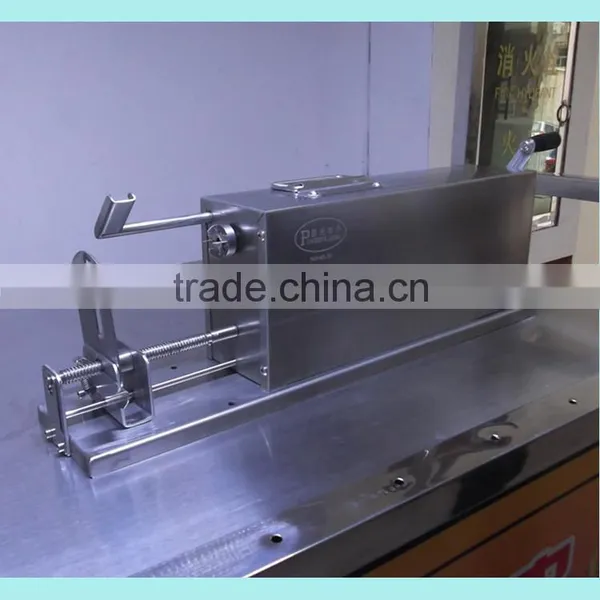 Patented Product 2014 Stainless Steel Wholesale Potato Tower Making Machine With Quality Laser Engraving Logo