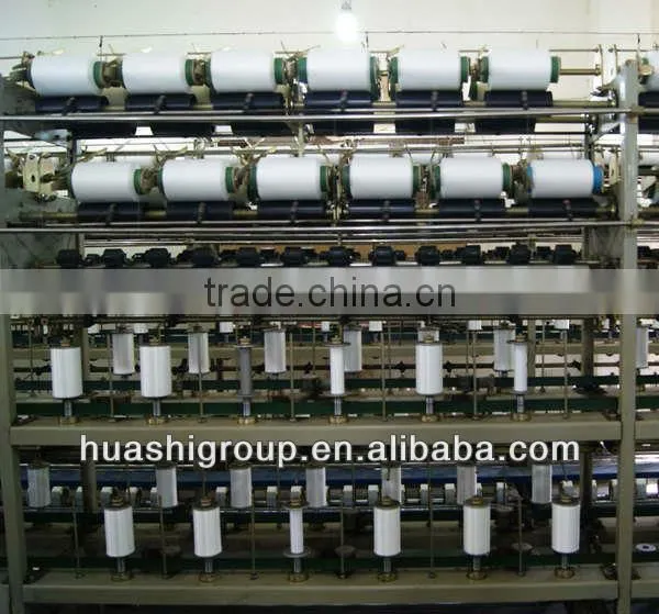 Core Spun Polyester Spandex Covered Yarn for Socks in Raw White