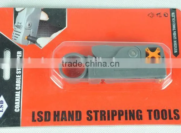 LSDbrand Mini Cable StripperLS-322 High Quality Cable Strippers RG58/59/6 Coaxial Cable Stripper photo-3