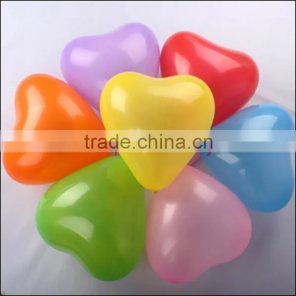 Hot Sell Colorful Heart Latex Balloon for Party Decoration photo-2