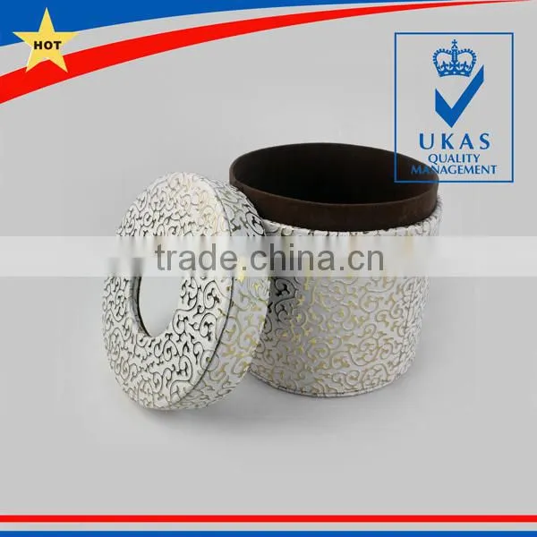 Wholesale PVC Round Tissue Box in High Quality photo-6