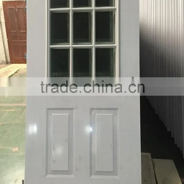 Directly Factory Sale Galvanized French Steel Roller Shutter Doors Used Commercial French Steel Doors photo-6