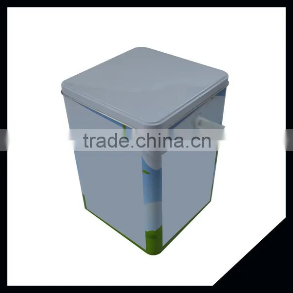 Rectangle Shape Large Capacity Portable Washing Powder Packaging Tin Bucket photo-2
