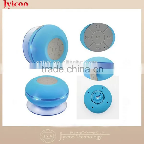 2015 New Bluetooth Shower Waterproof Speaker for Bathroom/shower Bluetooth Speaker photo-4