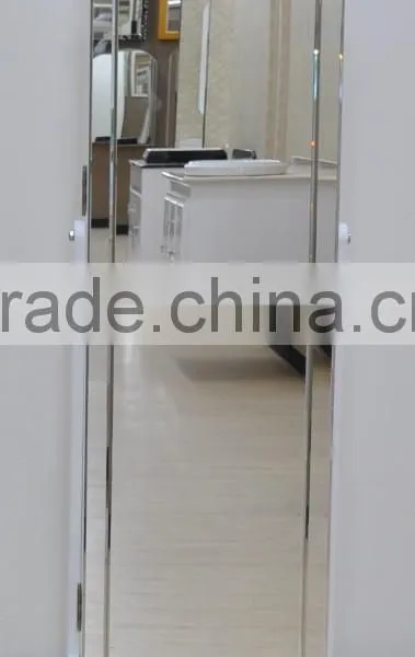 2015 Hottest Selling TV Sales Homeware Living Room Corner Glass Display Cabinet Wooden Mirror Jewelry Armoire Modern Design photo-4