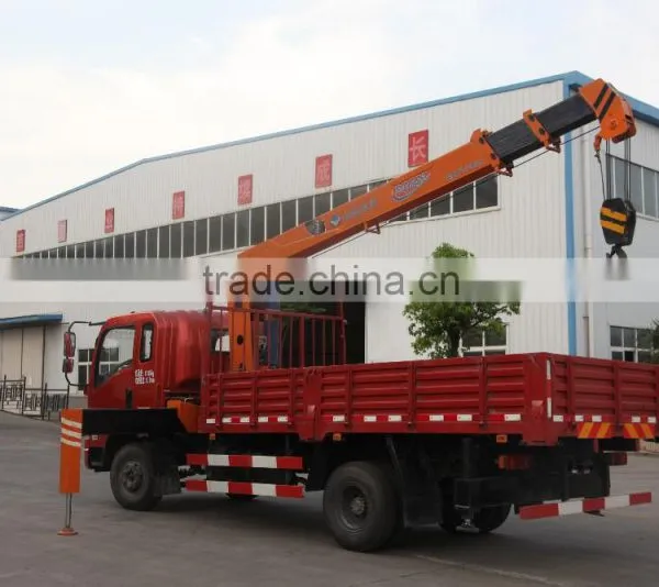 5 Ton Truck Mounted Crane SQ5S3 High Quality 125Kn.m at 2.5 m Crane Truck on Sale Truck Crane photo-6