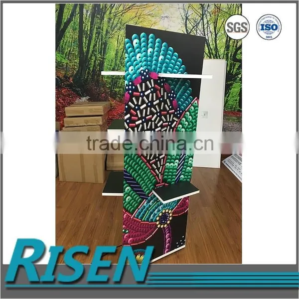 Advertising stand 20mm thick styrene foam board exhibition beauty 3F Boards stand