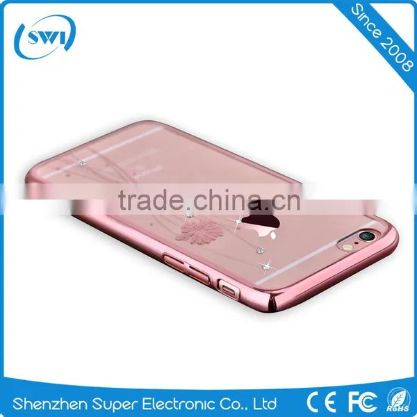 Mobile Phone Bling Crystal Diamonds Shell For IPhone 6 6S Plus photo-5