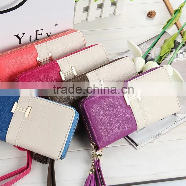 New Design Leather Wallet Women Genuine Leather Wallet Womens Ladies Wallet Ladies Pars Hand Set Bag Genuine Wal