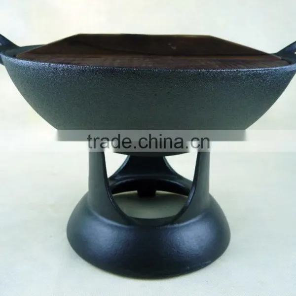 Cast Iron Wok Pan Dia:24.5CM photo-4