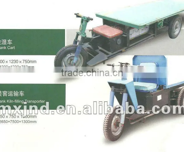 Electric Dry Black Kiln-filling Transporter of Brick Making Machine Line