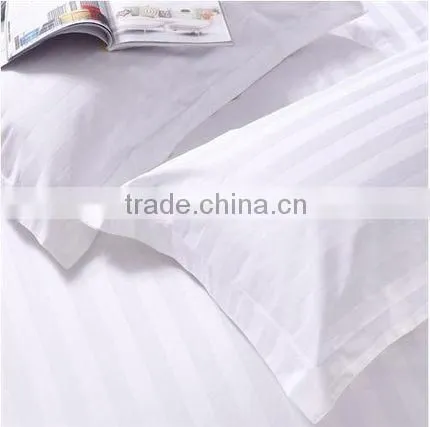 Polyester Cotton 200TC White Hotel Pillow Sham With Flanges