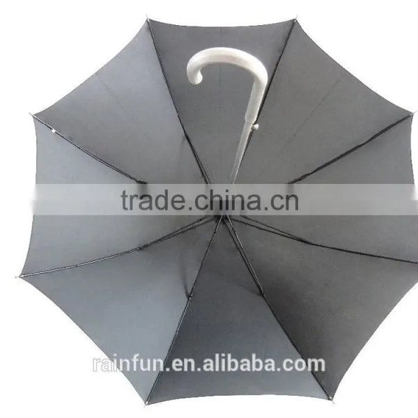 OEM Printing Automatic Open Long Aluminum Umbrella photo-2