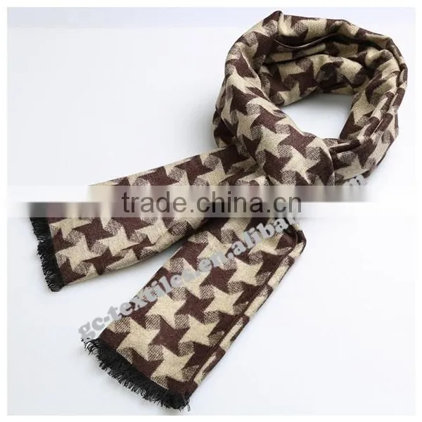 Wholesale China Manufacture Supplier Cashmere Hot New Product for 2015 Fashion Uae Poncho Wool Men Women Knit Scarf photo-2