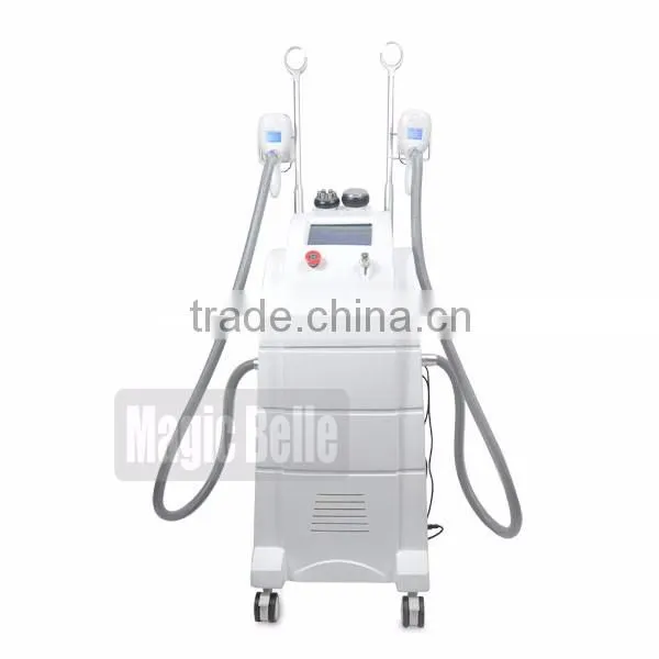 Cool Sculpting Hot Sale ! 4 In 1 Vacuum Cavitation RF Cryolipolysis Weight Loss Machine Fat Reduce photo-2