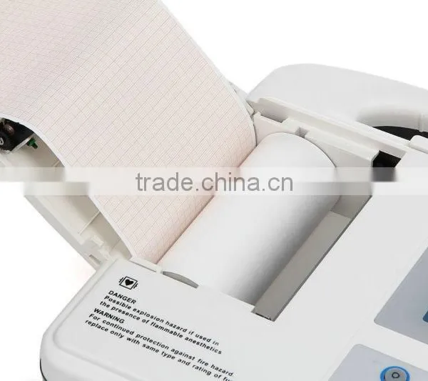 OEM Six Channel Digital ECG Machine 12-lead Digital 6-channel Electrocardiograph photo-5
