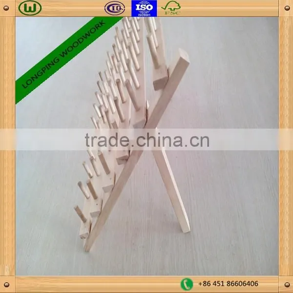 China Supplier Sewing Wooden Thread Rack photo-3