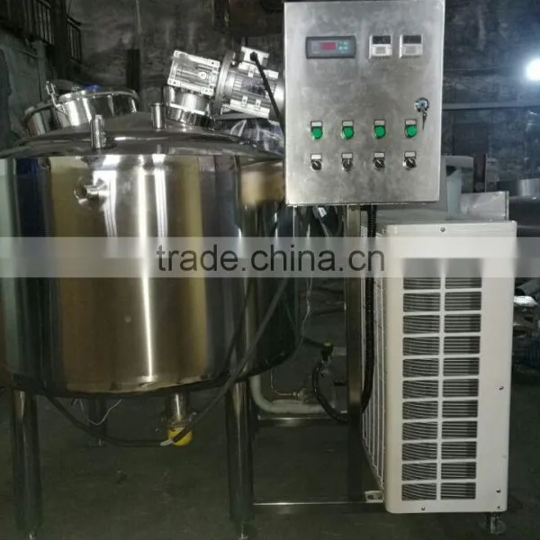 Stainless Steel Industrial Milk/liquid Heating Machine With Agitator for Sale photo-5
