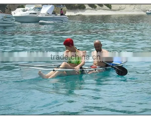 2 Person Clear Bottom Pedal Fish Kayak Made in China photo-6