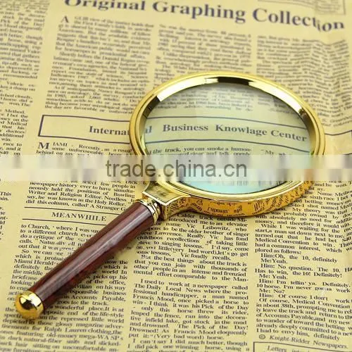 New 80mm Handheld 10X Magnifier Magnifying Glass Loupe Reading Jewelry 92U6 photo-3