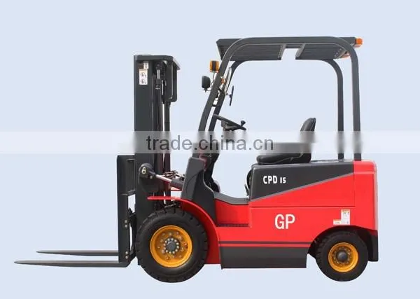 1.5 t Three-Wheel Electric Forklift Truck photo-3