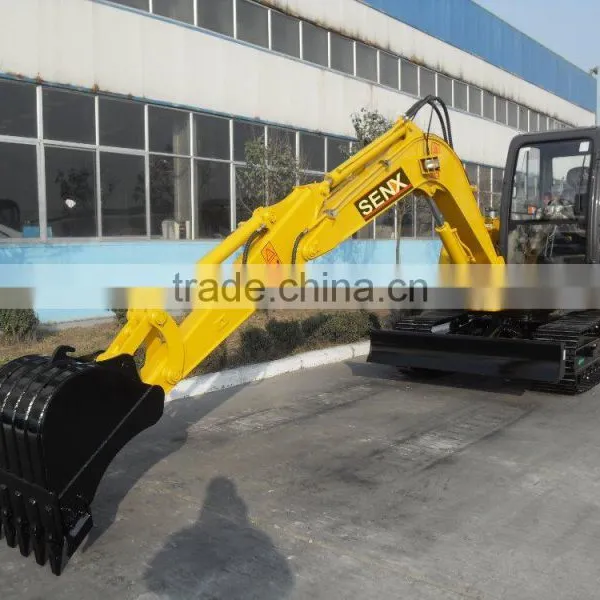 Chinese Self-developed 6ton Excavator SE60 Mini Excavator photo-2