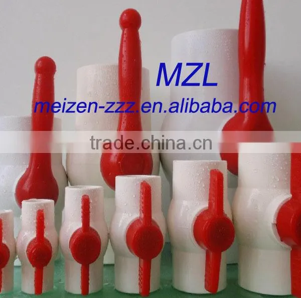 Plastic UPVC Thread Union Ball Valve for Irrigation 20mm photo-3