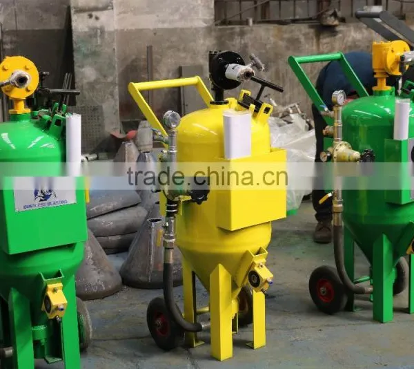2017 Shipyard Equipment,American Garnet Blasting Machine, 2017 Best Quality Low Price 4 Guns DB225 Portable Dustless Sandblaster photo-3