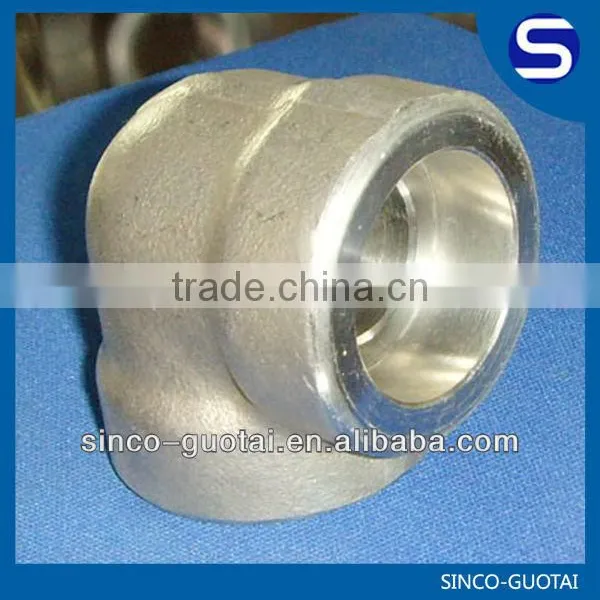 ASME B16.11 Stainless Steel Socket-Welding Fitting/Forged Fittings/High Pressure Fittings/90 Degree Elbow photo-2