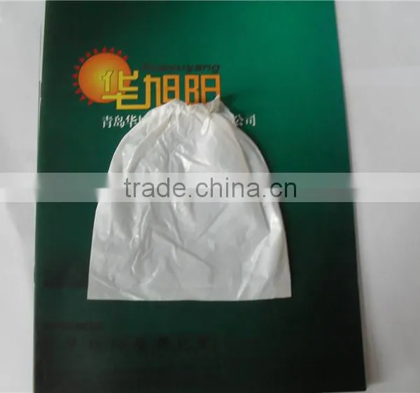 PE White Disposable Plastic Car Handbrake Cover photo-2