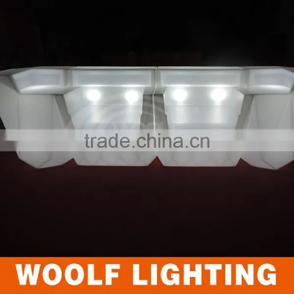 Modern Design Hotel Club Glow LED Bar Counter photo-6