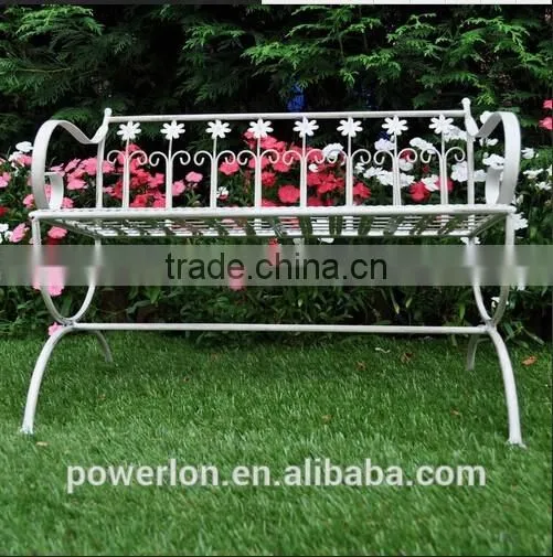 Outdoor Garden Antique Decorative Metal Benches photo-3