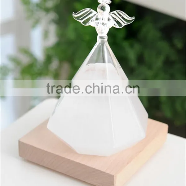 CT-752 Creative Gifts Diamonds Globe Storm Angel Bottle Weather Forecast Drops Bottle Storm Bottle photo-4