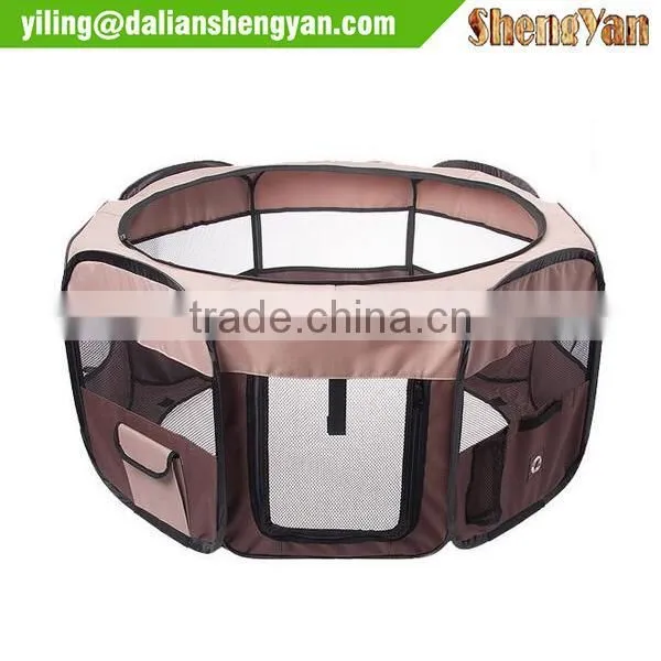 8 Panels Oxford Fabric Folding Pet Playpen photo-2